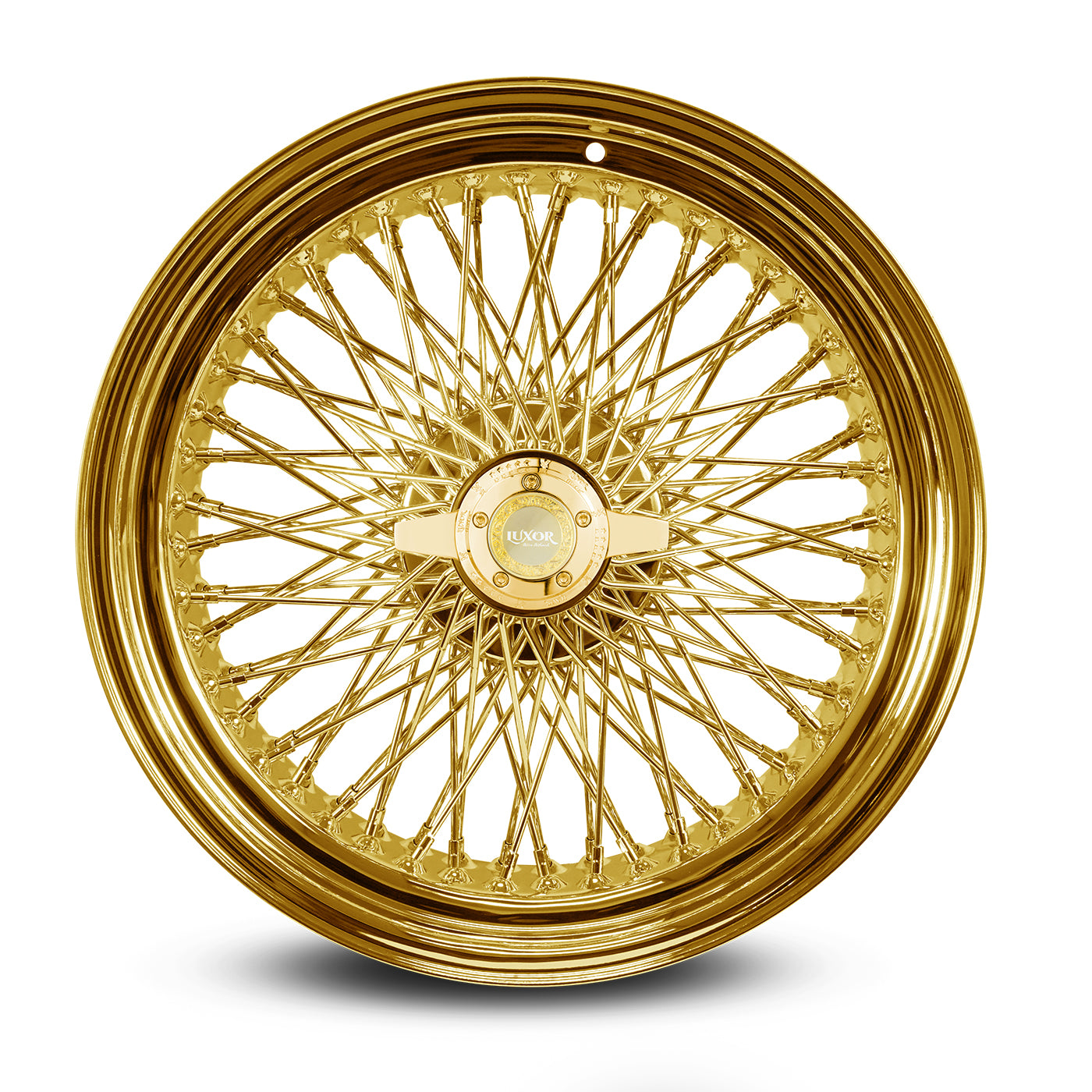 22x8 96 Quad Cross Lace Standard All Gold