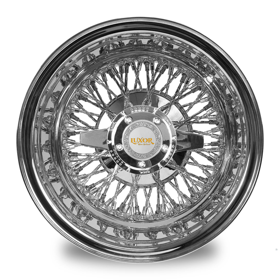 Dallas Spke Rims 13x7 72 Cali Spoke Cross Reverse Chrome