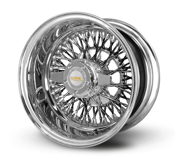 [SALE] 4PC 14x7" 72 Cross lace Reverse with color spokes