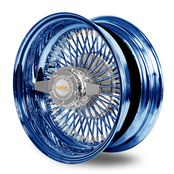 [SALE] 13x7" or 14x7" 4PC 72 Straight lace Reverse with color Rim and Spoke
