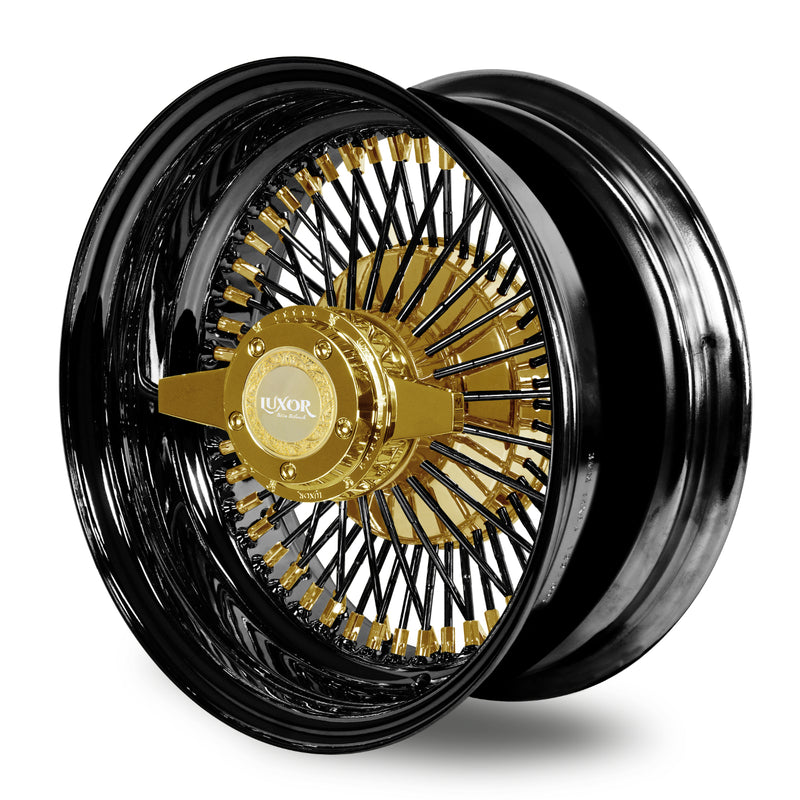 Powder-Coated Spoke Wheels | Luxor Wire Wheels