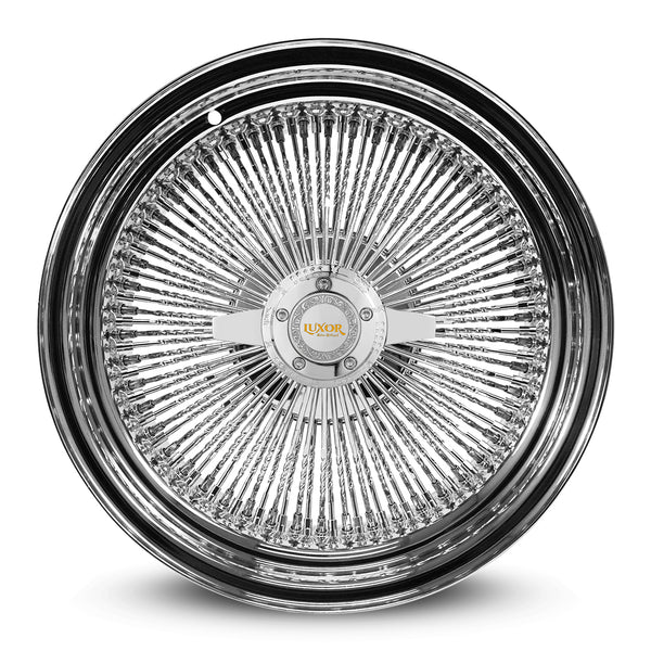 15x7 100 Cali Spoke Straight Reverse Chrome