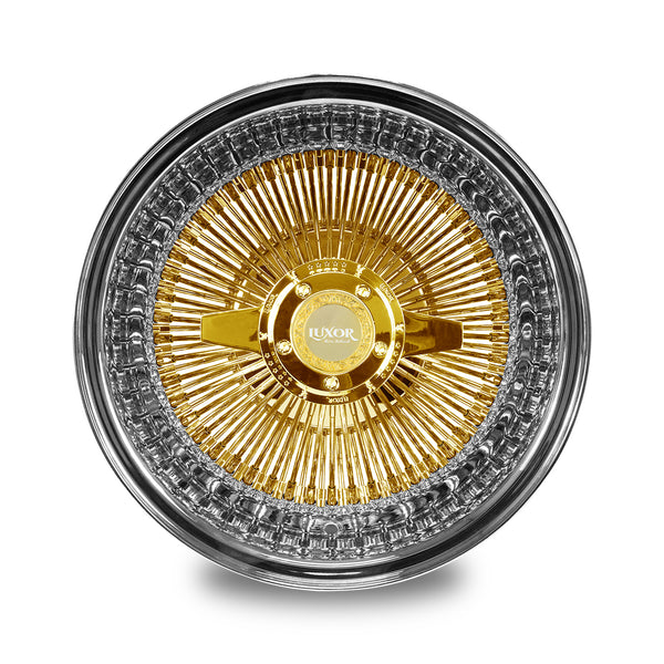 17x9 100 Straight Lace Reverse Gold Center