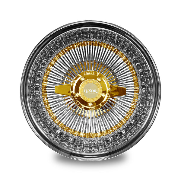 17x9 100 Straight Lace Reverse Triple Gold