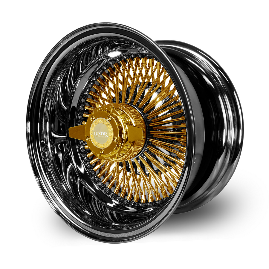 Powder-Coated Spoke Wheels | Luxor Wire Wheels