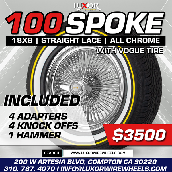 18-Inch Wire Wheels and Chrome Rims | Luxor Wire Wheels 18-Inch Wire Wheels and Chrome Rims | Luxor Wire Wheels