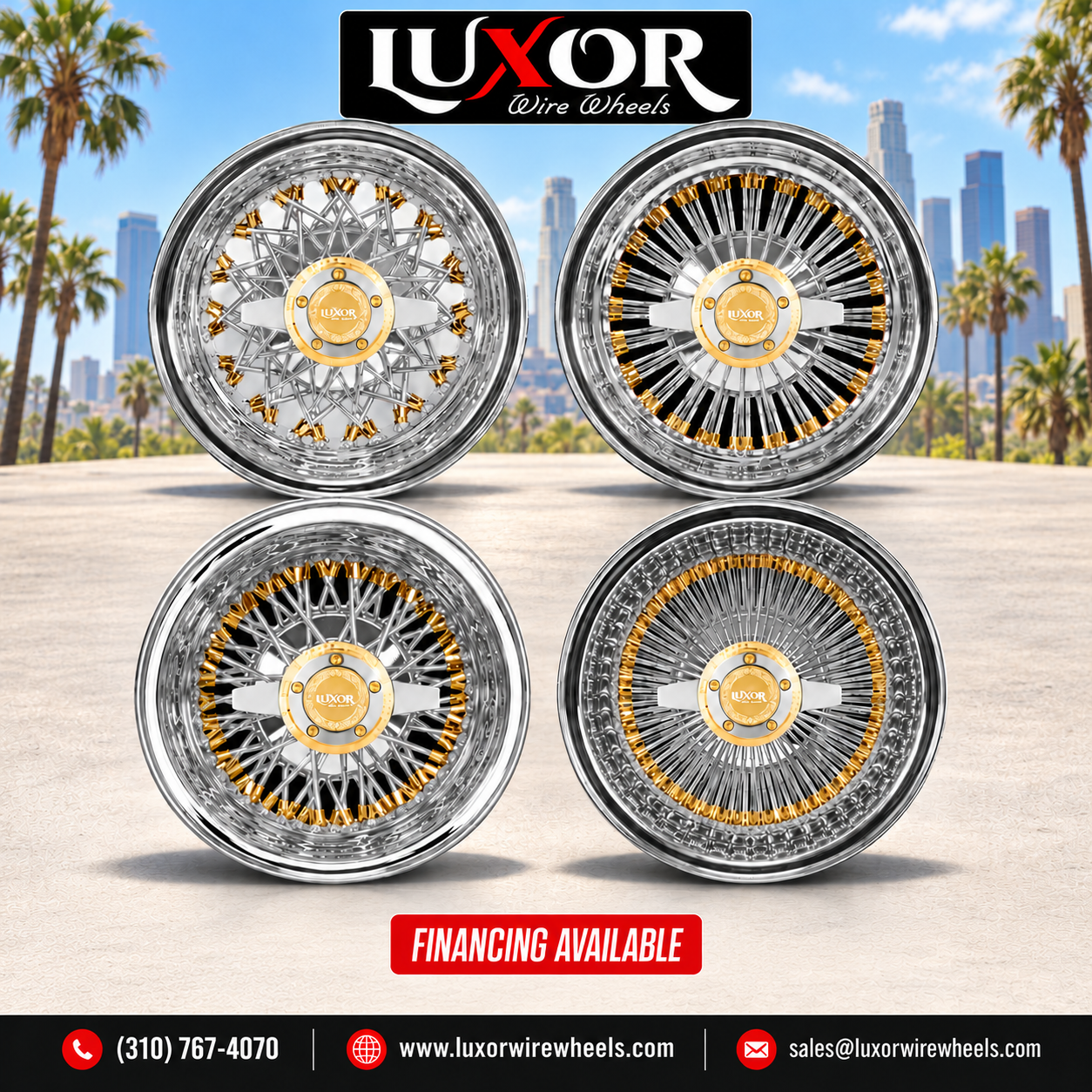 [SALE] 4PC Wheel Set 13