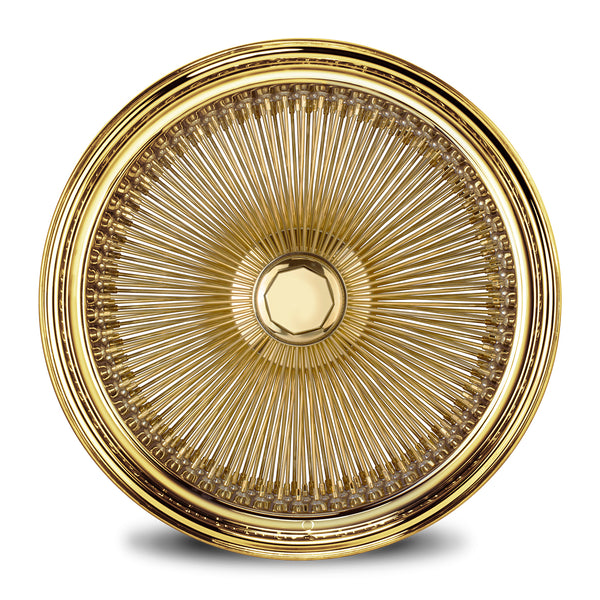 Gold Wire Wheels | Gold Rims | Luxor Wire Wheels