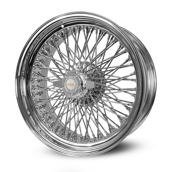 20x8 96 Cross Lace Chrome