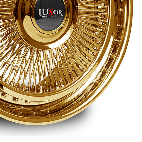 SALE] 22x8.5 144 Spoke Titanium Gold Aluminum Wheel