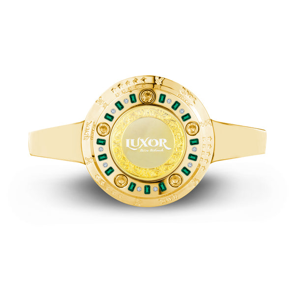 Imitación de oro de 2 lingotes Emerald Money