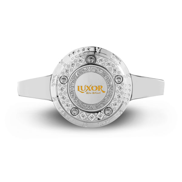 Imitación de cromo de 2 barras de diamante High Roller