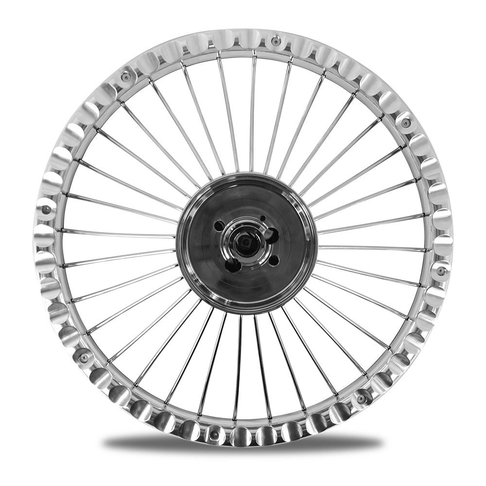 32 Spokes Steering Wheel Chrome Luxor Wire Wheels LUXOR WIRE WHEELS