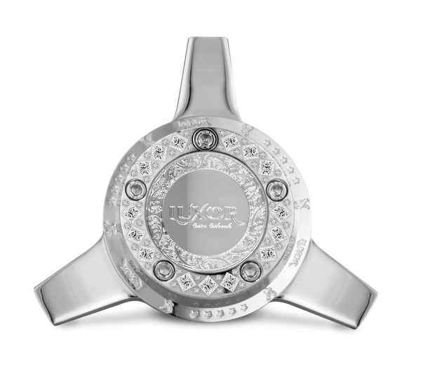 Imitación de cromo de 2 barras de diamante High Roller