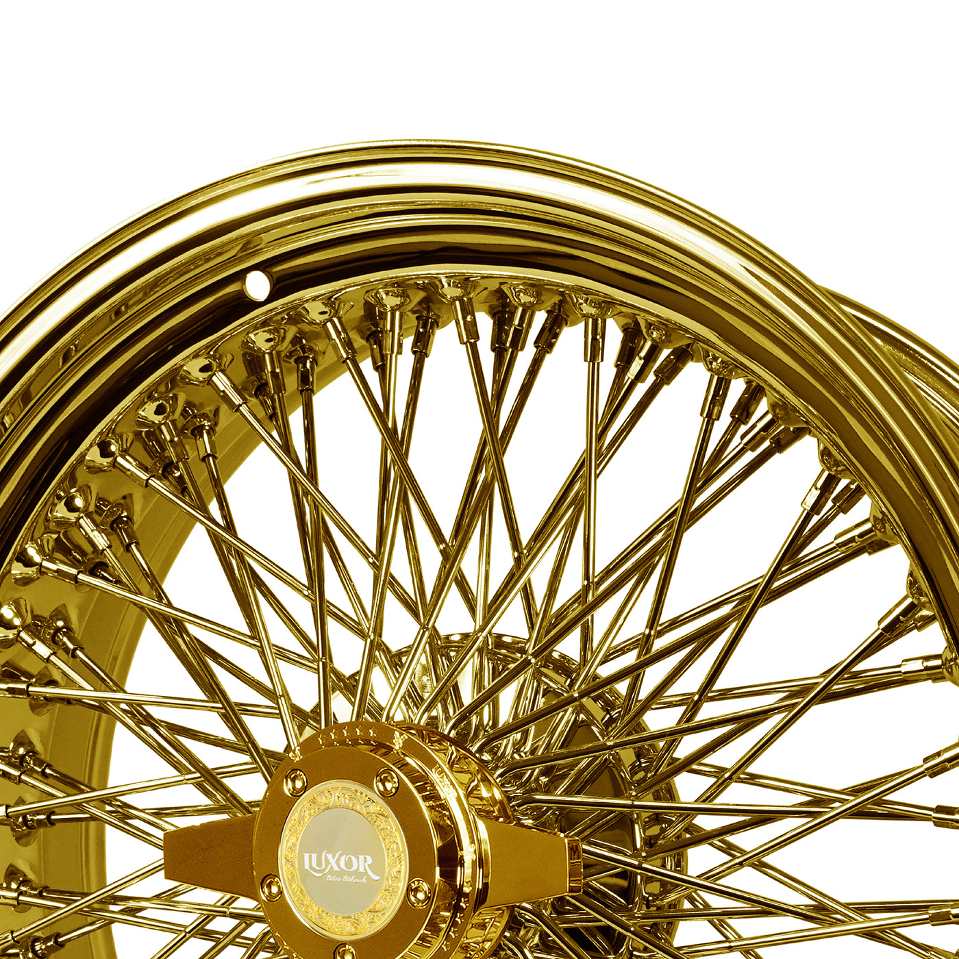 20x8 96 Quad Cross Lace Titanium All Gold