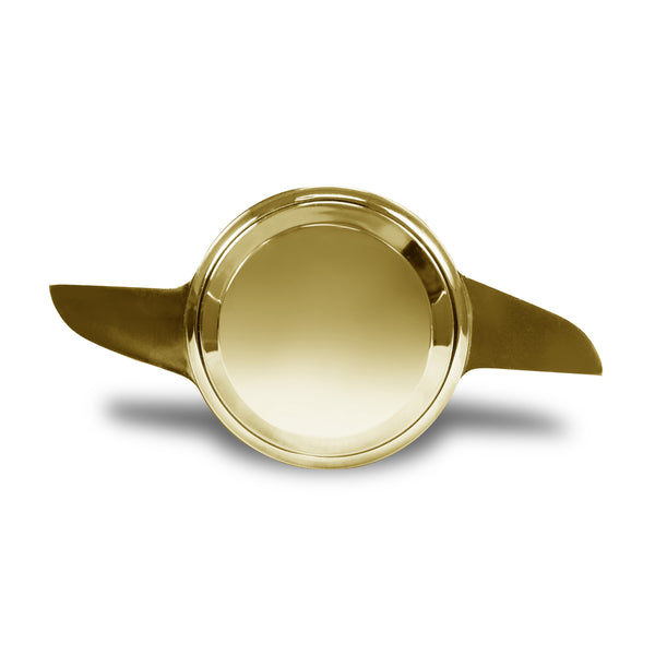 2 Bar Swept Dome Shark Fin Knock Off Titanium Gold