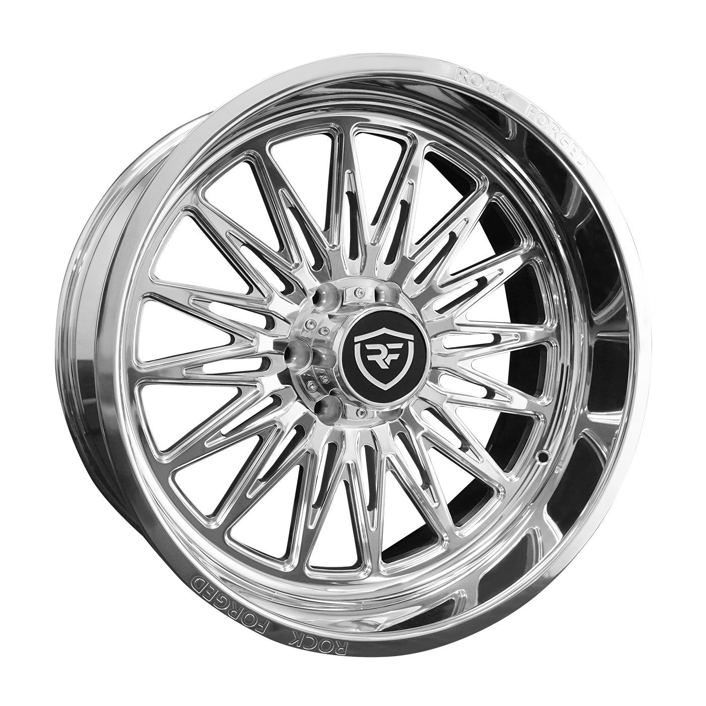 Outlaw 22x10 High Polish Forged Truck Wheel for Chevy GMC