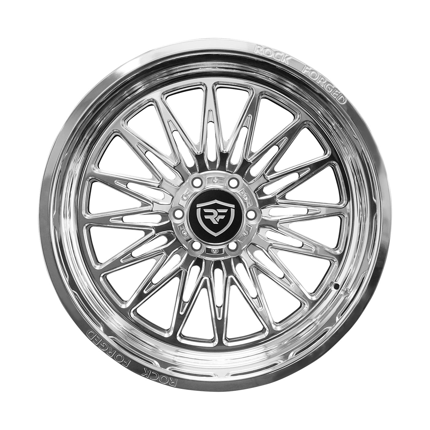 Outlaw 22x10 High Polish Forged Truck Wheel for Chevy GMC