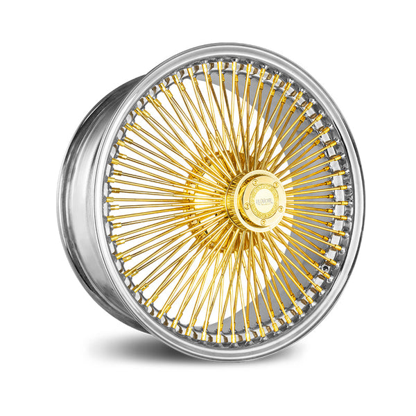 18X8 FWD 100 STRAIGHT<br> LACE GOLD CENTER
