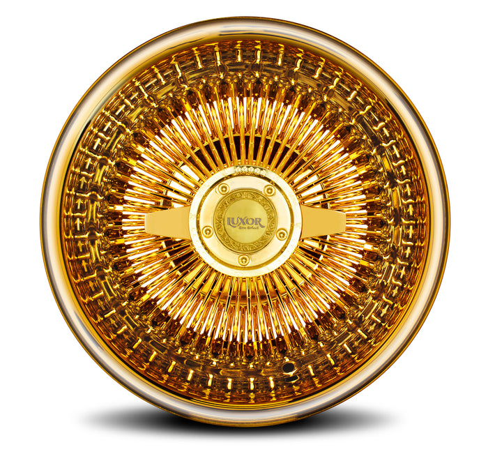 Gold Wire Wheels | Gold Rims | Luxor Wire Wheels