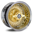 14X7 100 STRAIGHT LACE<br> GOLD CENTER