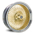 22X8 150 STRAIGHT LACE<br> GOLD CENTER