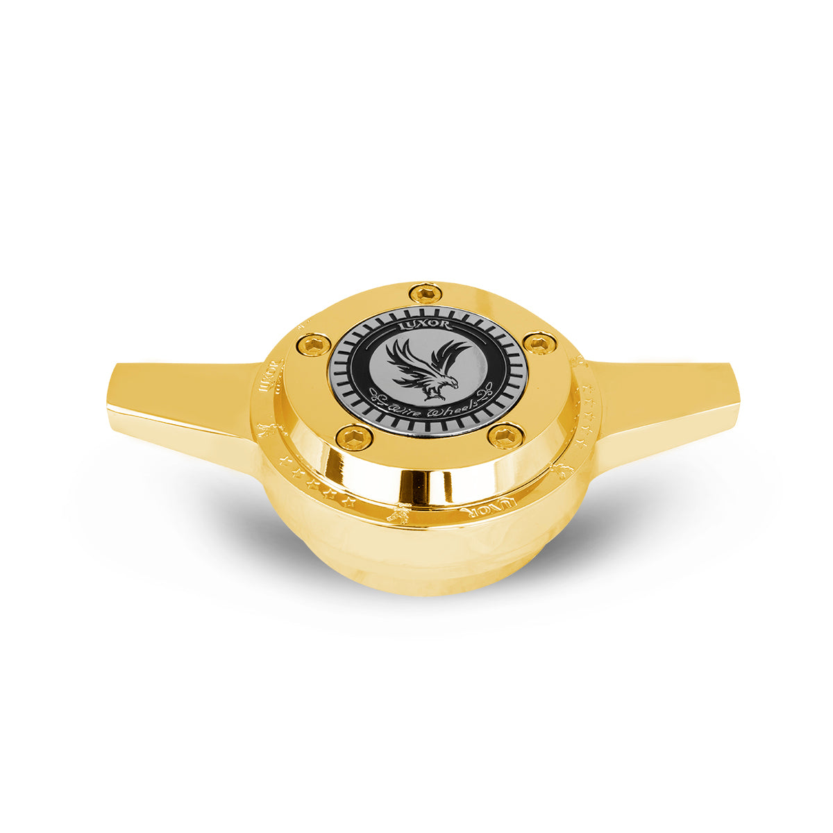 MOTOTEKS Luxor Zenith Wire Wheels - 2 Bar / 3 Bar, Chrome Or Gold, Knock Off, For Low Riders